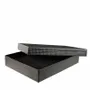 Cadeaux - Écrin collier carton aspect gaufré cannelé noir - LAVAL 1878