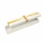 Cadeaux - Écrin bracelet/montre carton blanc cassé, noeud ruban aspect satin - LAVAL 1878