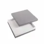 Gifts - Matte grey cardboard necklace box with white trim - LAVAL 1878
