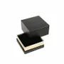 Gifts - Matte black cardboard watch case with gold trim - LAVAL 1878