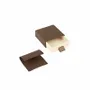 Gifts - Iridescent cardboard drawer case, microfiber pouch, brown/cream - LAVAL 1878