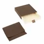 Gifts - Iridescent cardboard drawer case, microfiber pouch, brown/cream - LAVAL 1878