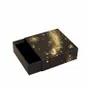 Cadeaux - Écrin kraft noir, tiroir - ciel astral dorure à chaud dorée - LAVAL 1878