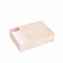 Gifts - Matte pink case, drawer - Gold foil stamped scroll - LAVAL 1878