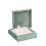 Gifts - Sage green synthetic velvet valet tray - LAVAL 1878
