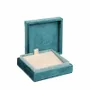 Gifts - Duck blue synthetic velvet valet tray - LAVAL 1878