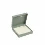 Gifts - Sage green hinged cardboard catch-all tray with a rubberized finish - LAVAL 1878