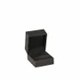 Gifts - Black glittery covered ring box - LAVAL 1878
