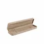 Gifts - Bracelet case with synthetic suede-like finish, taupe - LAVAL 1878