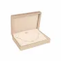 Gifts - Copper-beige synthetic collar case, iridescent bovine leather look - LAVAL 1878