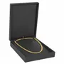 Gifts - Black necklace case with smooth, rubberized coating - LAVAL 1878
