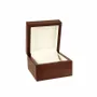 Gifts - Watch case in matte varnished dark brown oak wood - LAVAL 1878