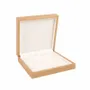 Gifts - Jewelry box with light matte varnished beechwood collar, white synthetic interior, tongue - LAVAL 1878