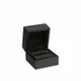 Gifts - Black satin-painted wooden ring box - LAVAL 1878