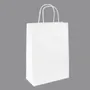 Cadeaux - Sacs papier kraft blanc 35 x 14 x H 44cm, 100g (x50) - LAVAL 1878