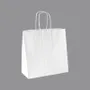 Gifts - White kraft paper bags 22 x 10 x H 22cm, 90g (x50) - LAVAL 1878