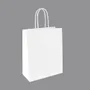 Cadeaux - Sacs papier kraft blanc 18 x 8 x H 22cm, 90g (x50) - LAVAL 1878