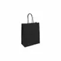 Gifts - Black kraft paper bags, 18 x 8 x H 22cm, 90g (x50) - LAVAL 1878