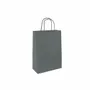 Cadeaux - Sacs papier kraft gris foncé 18 x 8 x H 22cm, 90g (x50) - LAVAL 1878