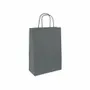 Cadeaux - Sacs papier kraft gris foncé 23 x 12 x H 30cm, 90g (x50) - LAVAL 1878