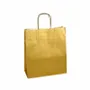 Cadeaux - Sacs papier kraft doré 34 x 14 x H 39,5cm, 100g (x50) - LAVAL 1878