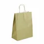 Cadeaux - Sacs papier kraft kaki 23 x 12 x H 30cm, 90g (x50) - LAVAL 1878