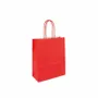 Gifts - Red kraft paper bags 18 x 8 x H 22cm, 90g (x50) - LAVAL 1878
