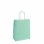 Cadeaux - Sacs papier kraft vert d'eau 18 x 8 x H 22cm, 90g (x50) - LAVAL 1878