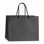 Gifts - Premium black kraft paper bags, 24 x 14 x H 19cm, 175g (x10) - LAVAL 1878