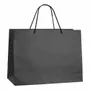 Cadeaux - Sacs papier kraft haut de gamme noir 39 x 18 x H 29cm, 175g (x10) - LAVAL 1878