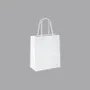Gifts - Matte white paper bags 16 x 8 x H 19cm, 190g (x12) - LAVAL 1878