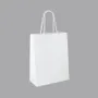 Gifts - Matte white paper bags 22 x 10 x H 29cm, 190g (x12) - LAVAL 1878