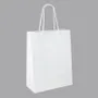 Gifts - Matte white paper bags 27 x 12 x H 37cm, 190g (x12) - LAVAL 1878