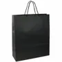 Gifts - Matte black paper bags 36 x 12 x H 41cm, 190g (x12) - LAVAL 1878