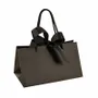Gifts - Black Japanese-fold matte paper bags/black grosgrain ribbon - LAVAL 1878