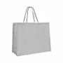 Cadeaux - Sacs papier mat couleur argent 32,7 x 13,6 x H 26,4cm, 190g (x12) - LAVAL 1878