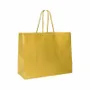 Gifts - Gold matte paper bags 32.7 x 13.6 x H 26.4cm, 190g (x12) - LAVAL 1878