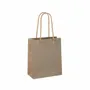 Gifts - Taupe matte paper bags 16 x 8 x H 19cm, 190g (x12) - LAVAL 1878