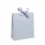 Gifts - blue-grey satin paper bags - LAVAL 1878