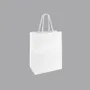 Cadeaux - Sacs papier brillant blanc 18 x 10 x H 22,7cm, 190g (x10) - LAVAL 1878