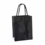 Gifts - Glossy black paper bags 11.4 x 6.4 x H 14.6cm, 190g (x25) - LAVAL 1878