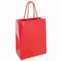 Cadeaux - Sacs papier brillant rouge 18 x 10 x H 22,7cm, 190g (x10) - LAVAL 1878