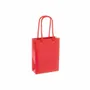 Gifts - Glossy red paper bags 8.1 x 3.3 x H 10.8cm, 190g (x25) - LAVAL 1878
