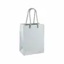 Cadeaux - Sacs papier brillant couleur argent 11,4 x 6,4 x H 14,6cm, 190g (x25) - LAVAL 1878