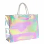 Cadeaux - Sacs papier brillant effet hologramme, 22,7 x 10 x H 18cm, 210g (x10) - LAVAL 1878