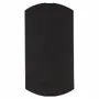 Gifts - Matte black cardboard Berlingots, 290g - 11.5 x 15 x 3.5cm (x25) - LAVAL 1878