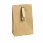 Cadeaux - Pochettes papier kraft naturel à ruban satin kraft - LAVAL 1878
