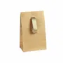 Gifts - Natural kraft paper pouches with kraft satin ribbon - LAVAL 1878