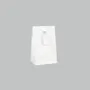Gifts - White matte paper pockets with white satin ribbon - LAVAL 1878