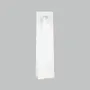 Gifts - White matte paper pockets with white satin ribbon - LAVAL 1878